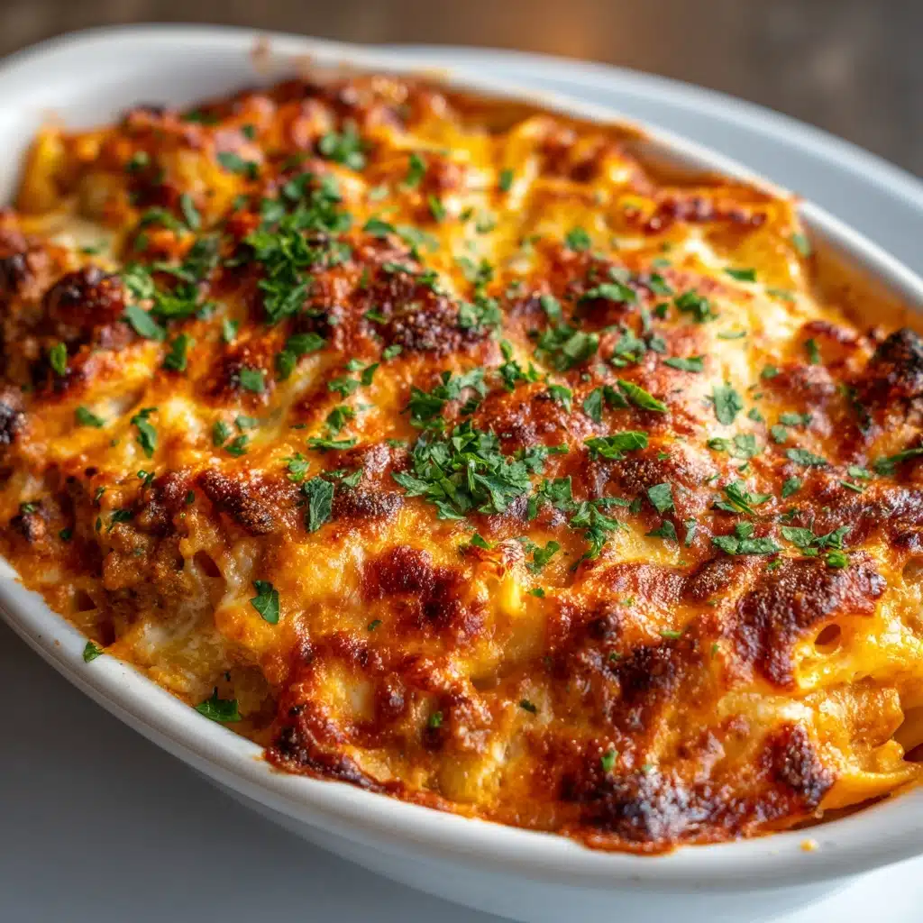 High Protein Chicken Parmesan Pasta Recipe - Recipe Image