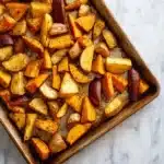 Roasted Apple Cinnamon Sweet Potatoes Recipe