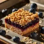 Blueberry Oatmeal Breakfast Bars Recipe
