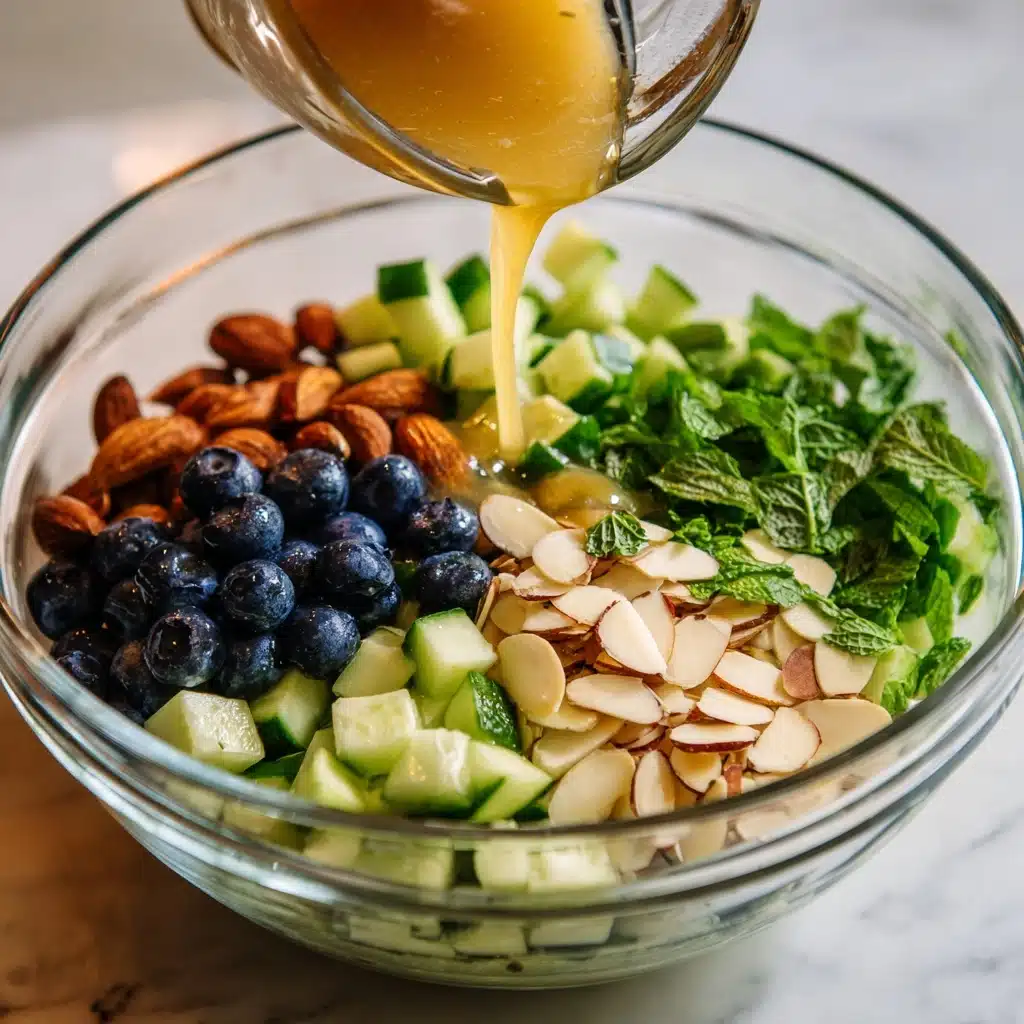 Cucumber Blueberry Salad Recipe - Recipe Image