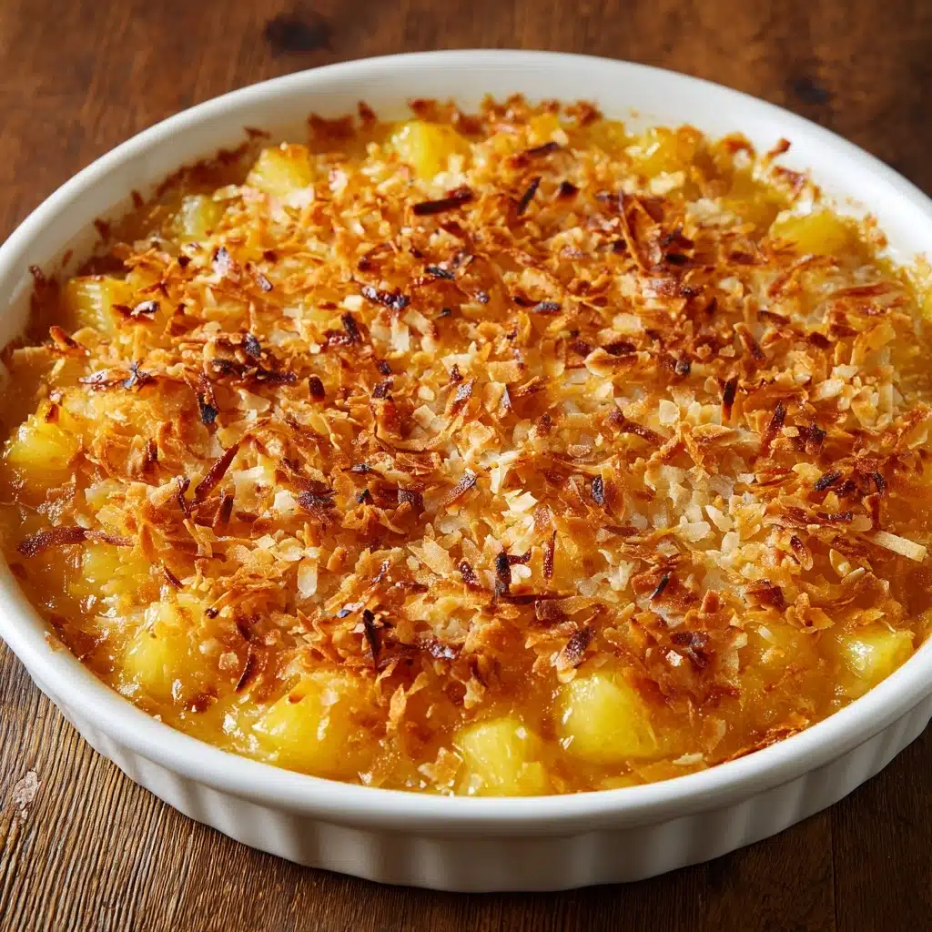 Southern Pineapple Casserole Recipe - Recipe Image