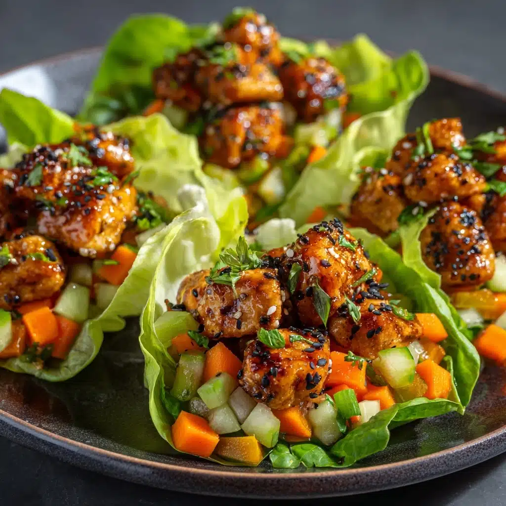 Thai Chicken Lettuce Wraps Recipe
