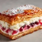 Rhubarb Cream Cheese Puff Pastries Recipe