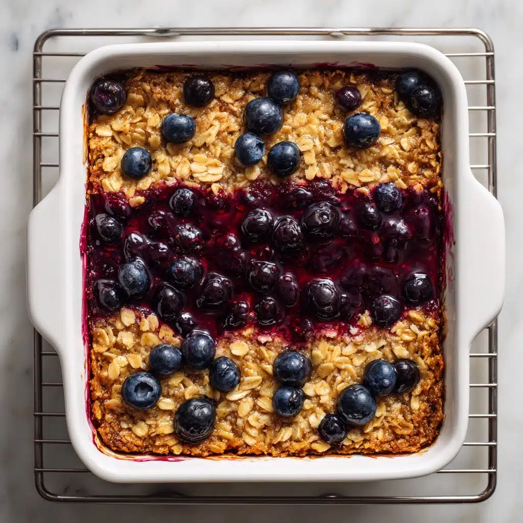Blueberry Baked Oats Recipe - Recipe Image