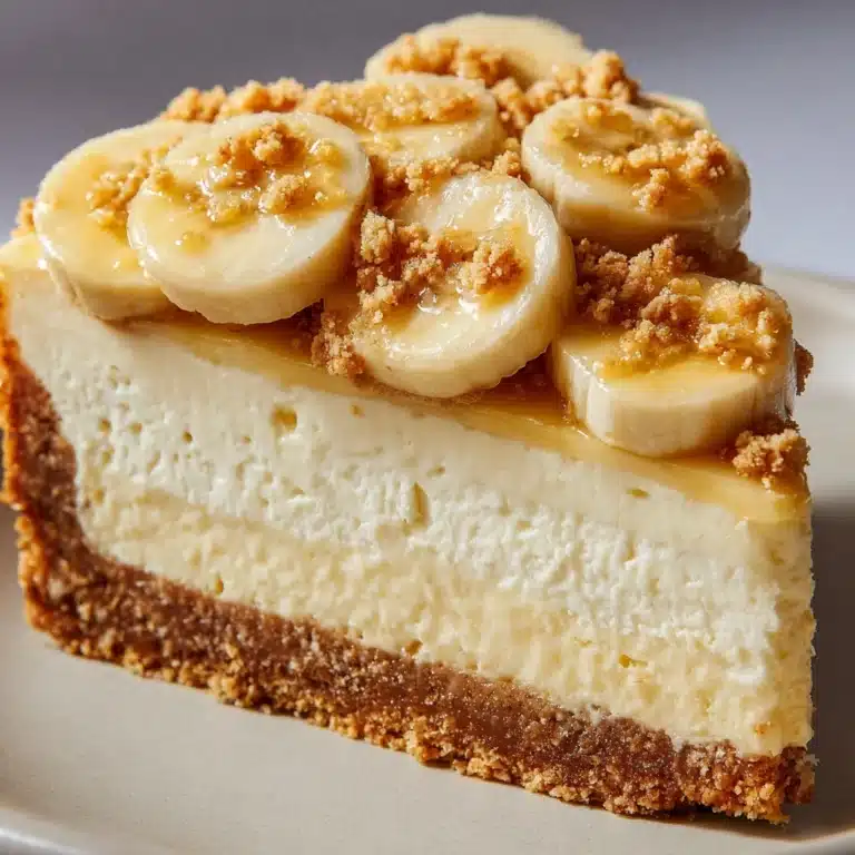 Banana Cream Cheesecake Recipe