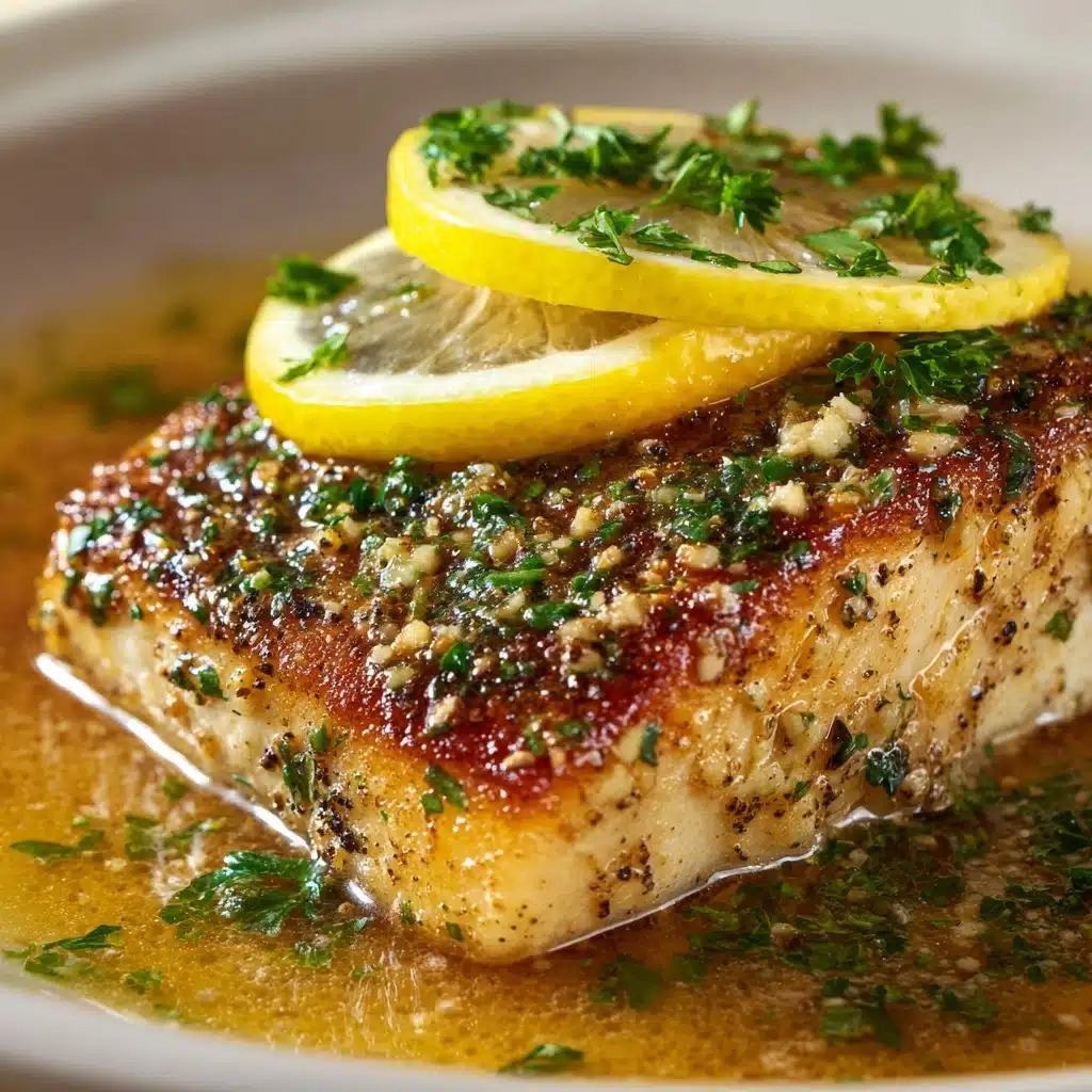 Lemon Butter Garlic Fish Recipe - Recipe Image