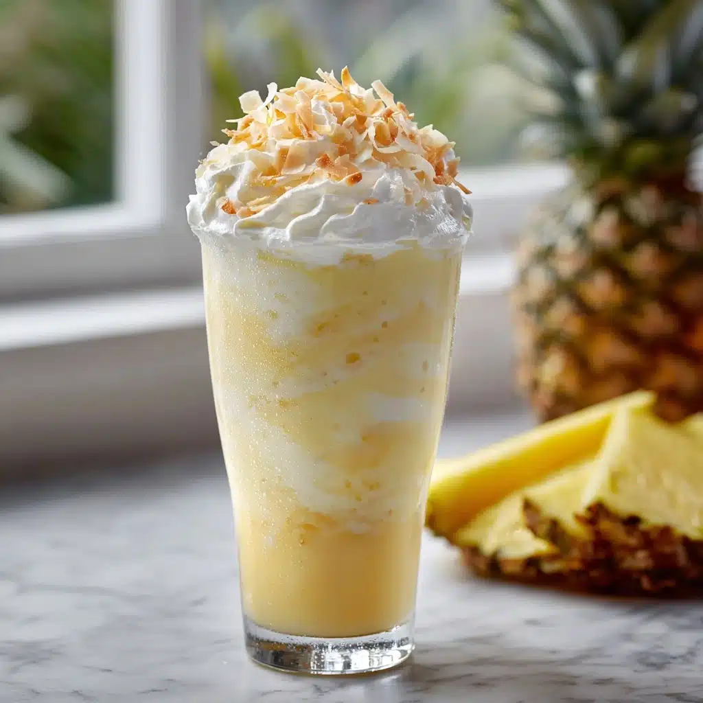 Refreshing Homemade Pineapple Italian Soda Recipe - Recipe Image