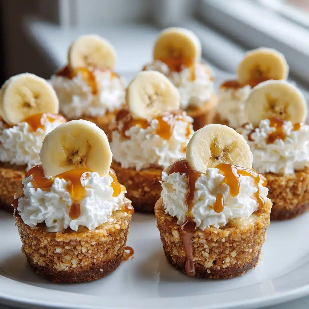 No-Bake Mini Banana Cream Pies Recipe - Recipe Image