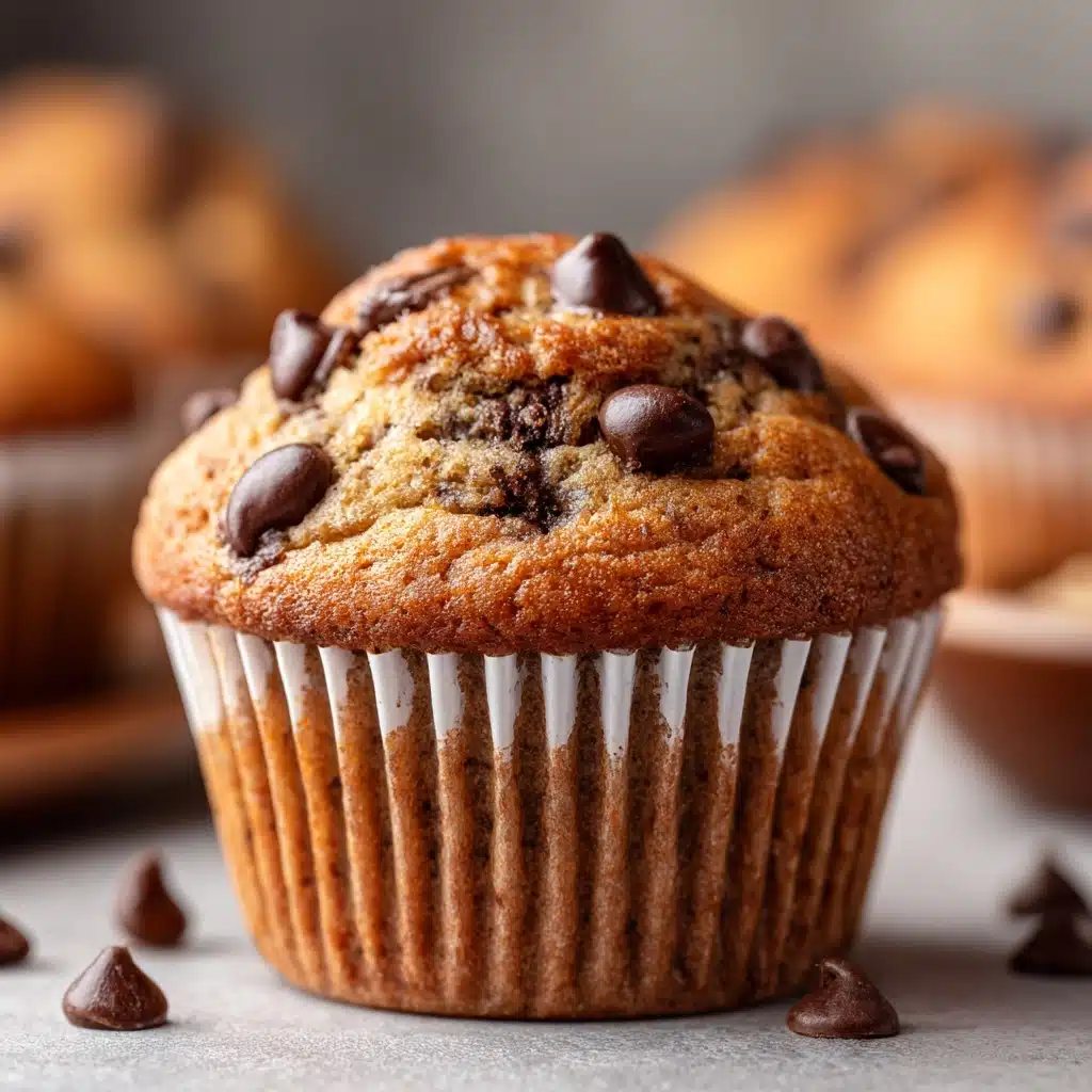Chocolate Chip and Banana Muffins Recipe - Recipe Image