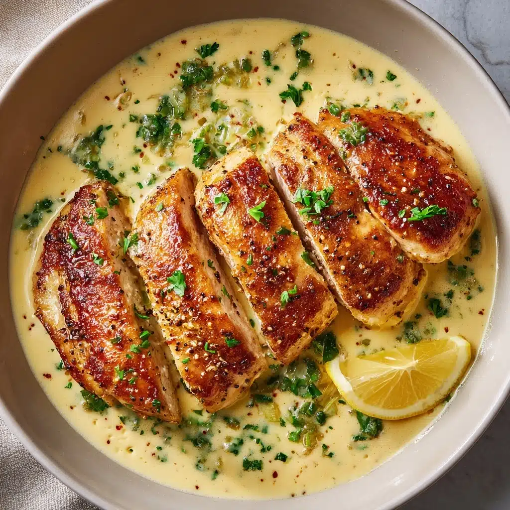 Creamy Lemon Pepper Chicken Recipe - Recipe Image