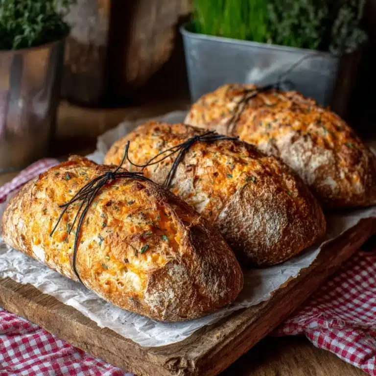 Italian Herbs Cheese Bread Recipe