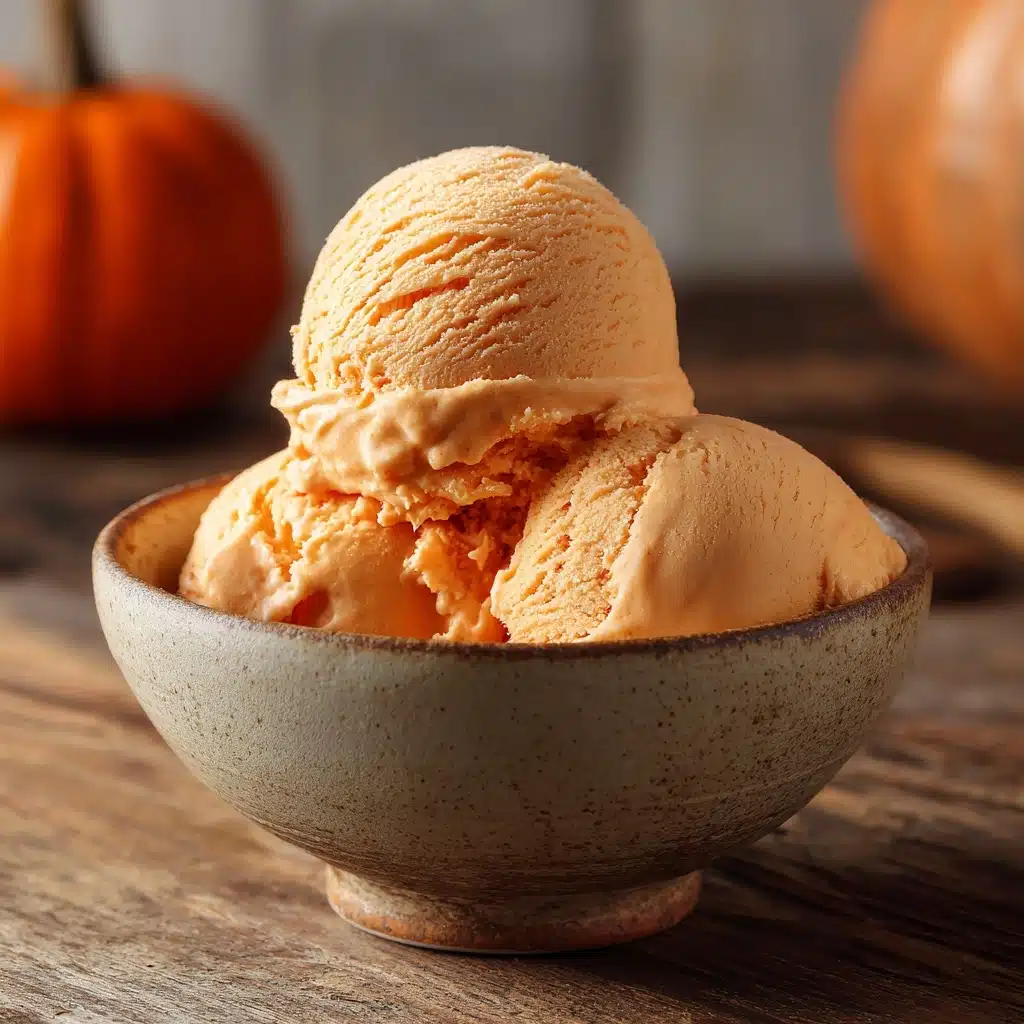 Pumpkin Peanut Butter Doggy Ice Cream Recipe - Recipe Image