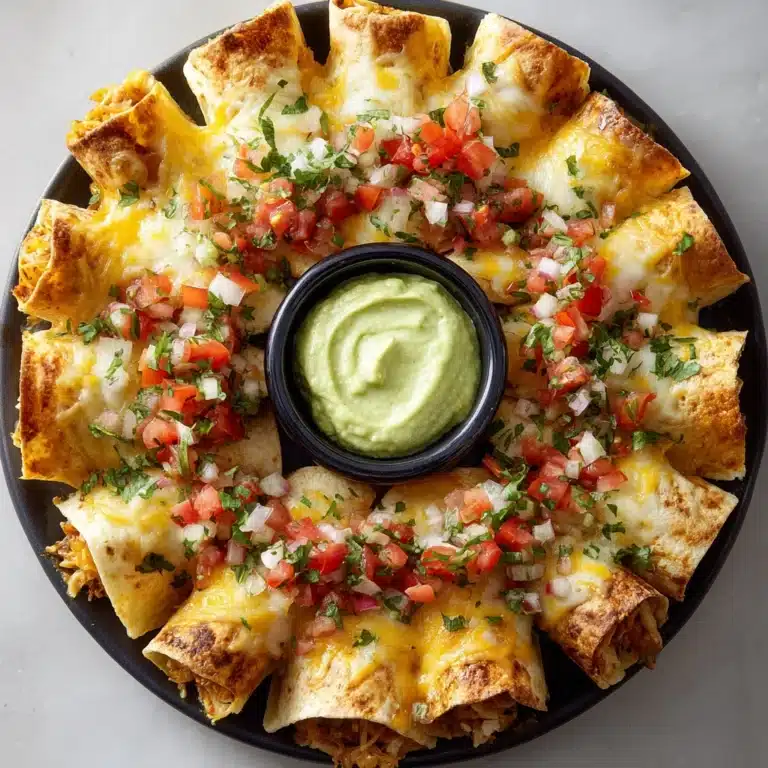 Blooming Quesadilla Ring Recipe