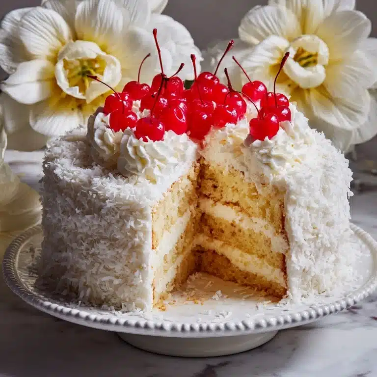 Old-Fashioned Snowball Cake Recipe