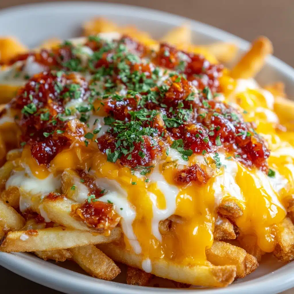 Ultimate Cheesy Loaded Fries Recipe - Recipe Image