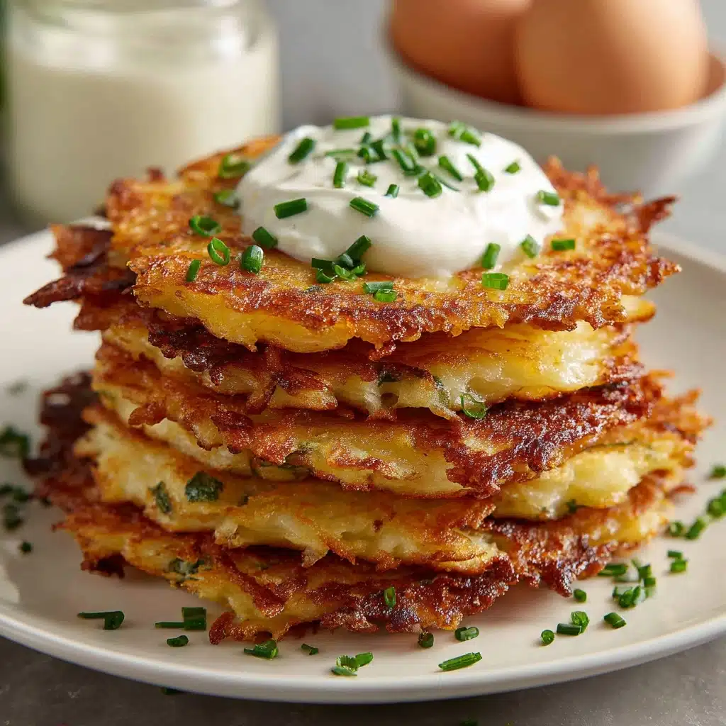German Potato Pancakes (Kartoffelpuffer) Recipe - Recipe Image