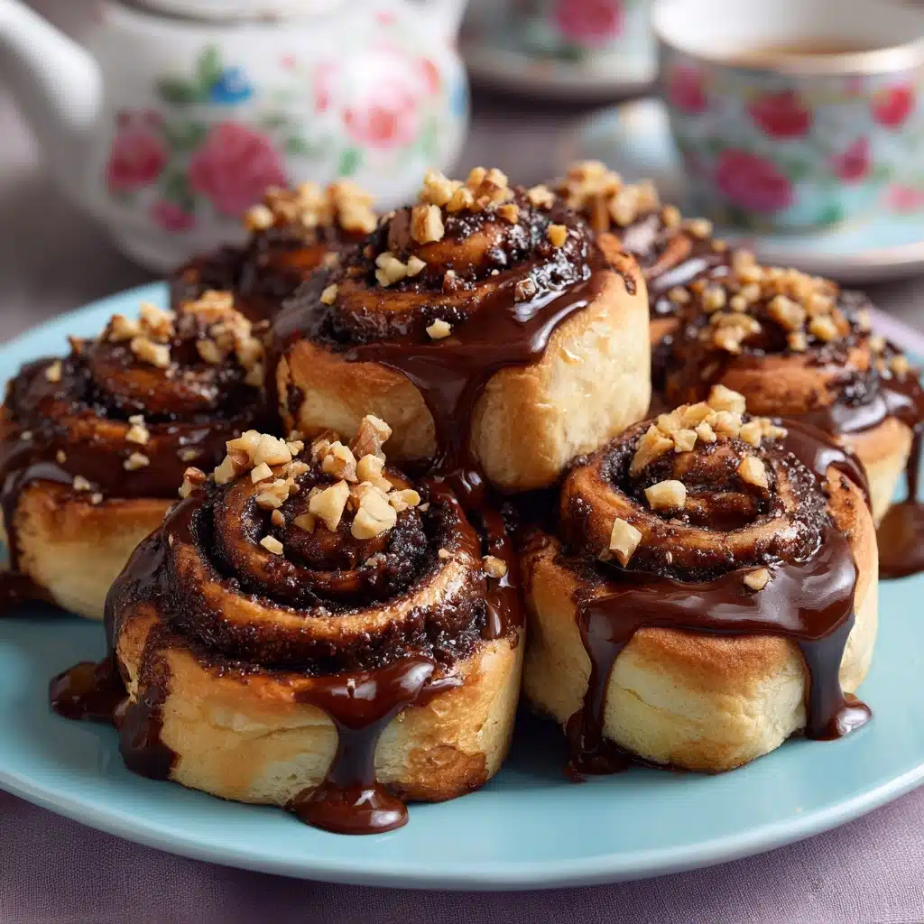 Twist & Shout Chocolate Hazelnut Rolls Recipe - Recipe Image