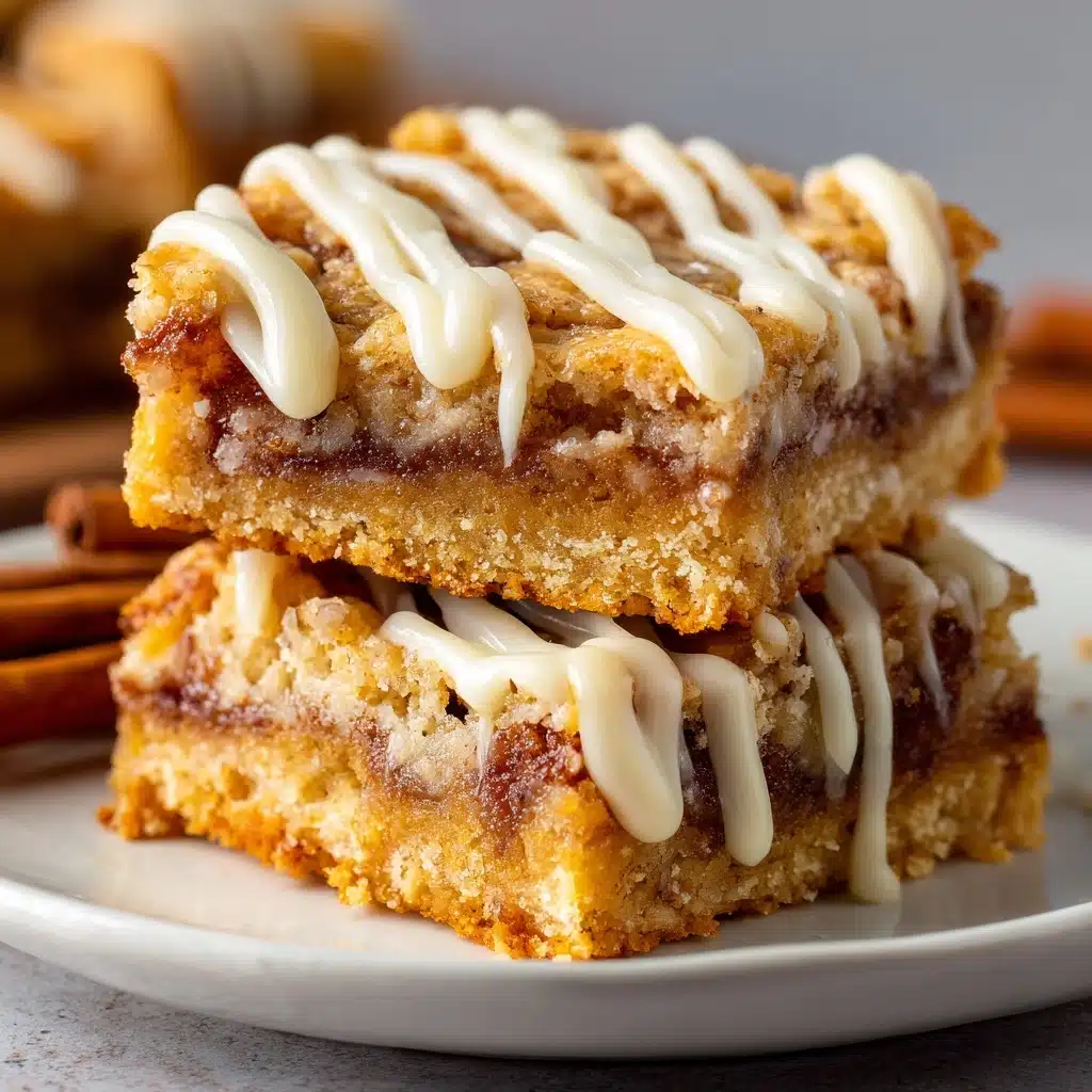 Cinnamon Roll Blondies Recipe - Recipe Image