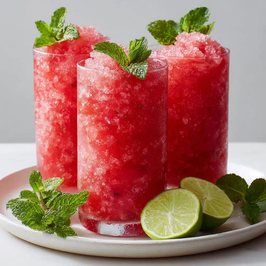 Watermelon Slushie Recipe - Recipe Image