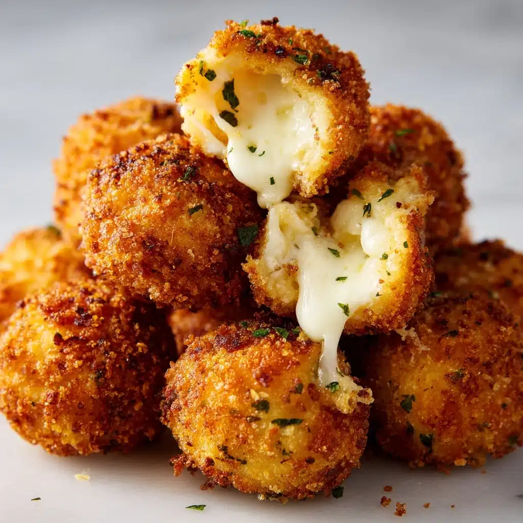 Easy Fried Cheese Bites Recipe - Recipe Image