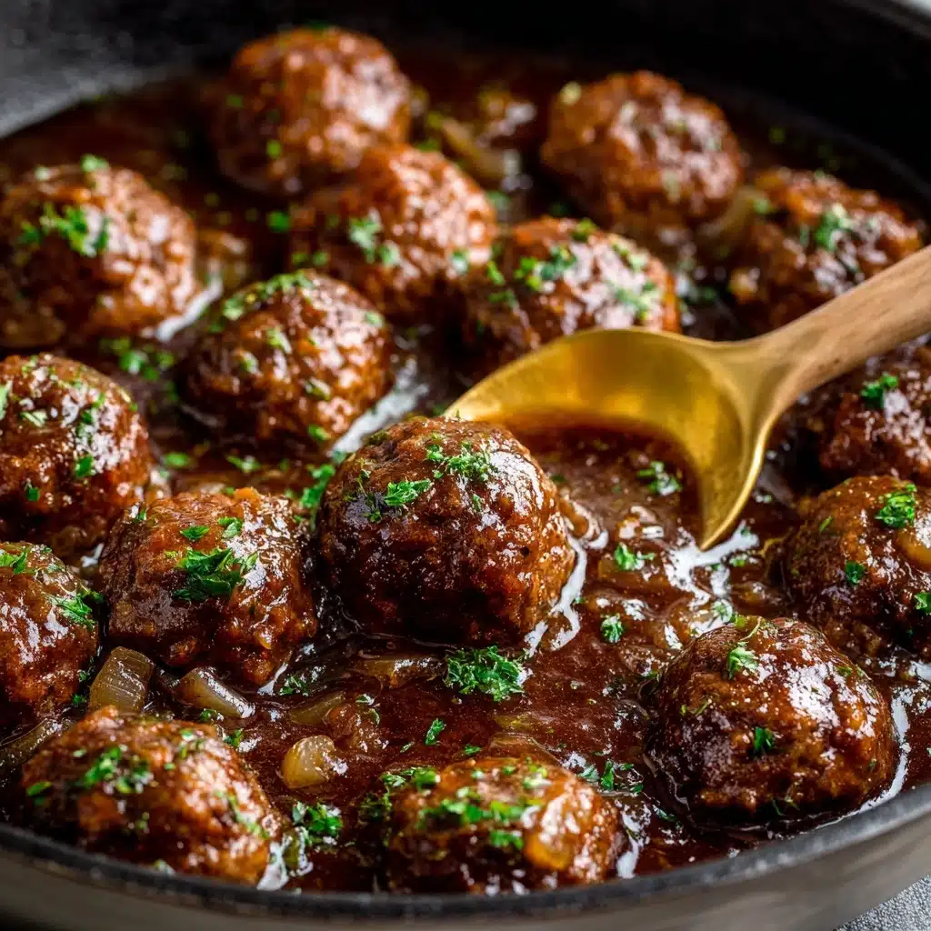 Salisbury Steak Meatballs Recipe