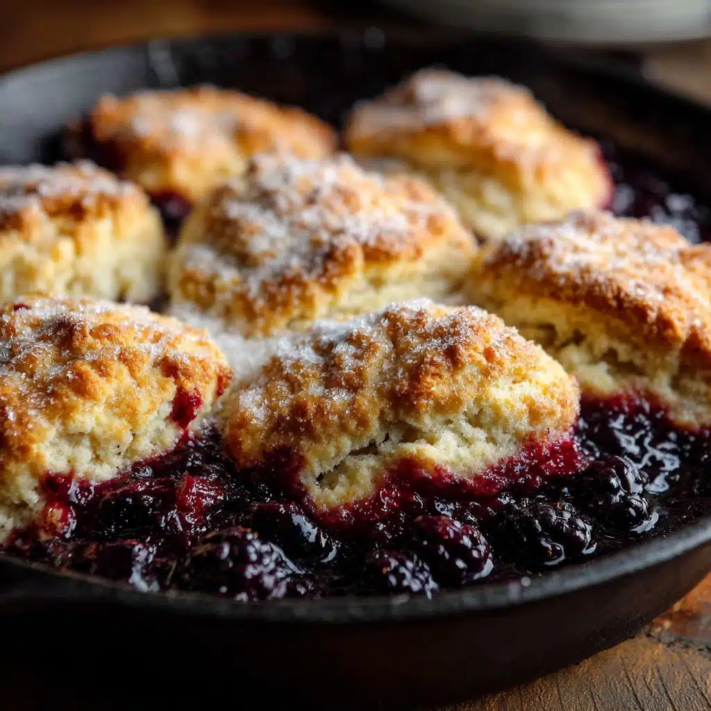 Easy Skillet Blackberry Cobbler Recipe - Recipe Image