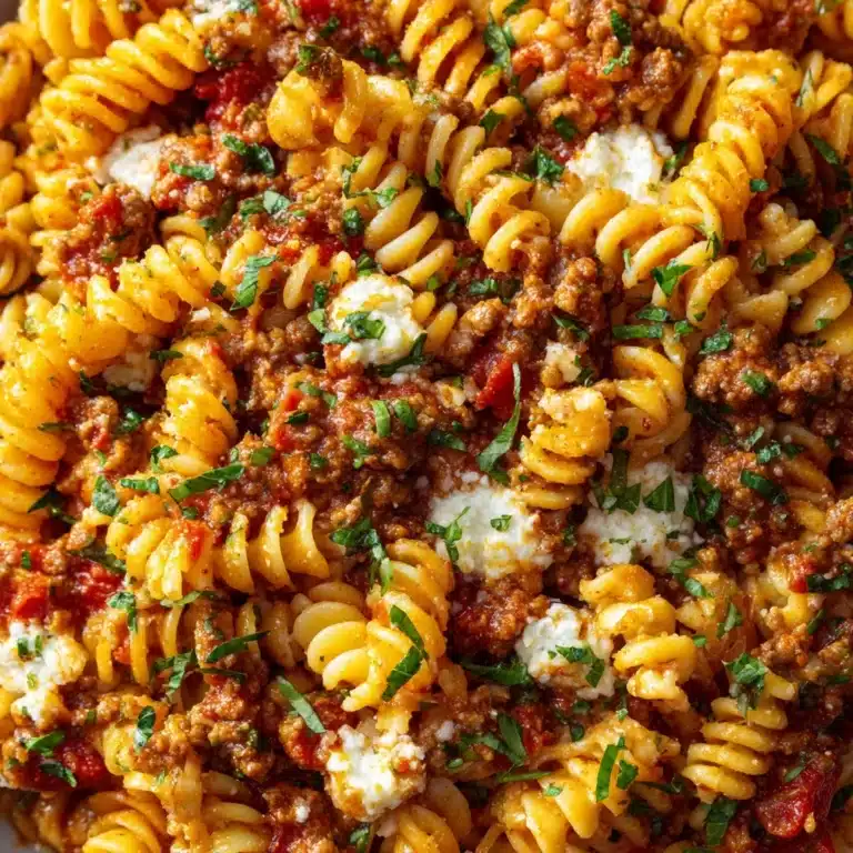 Cheesy Beef Pasta Recipe