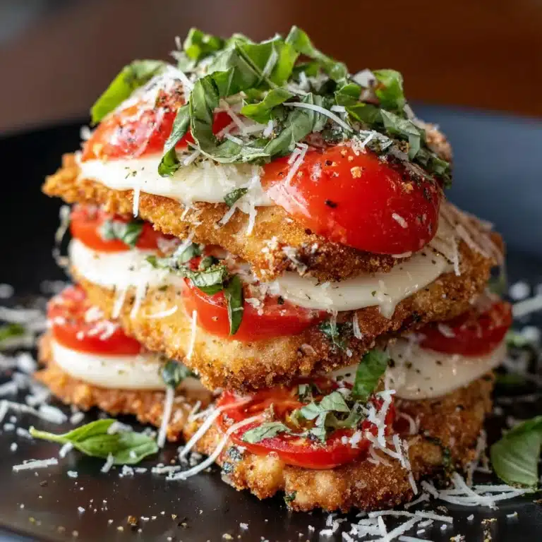 Crispy Chicken Caprese Recipe