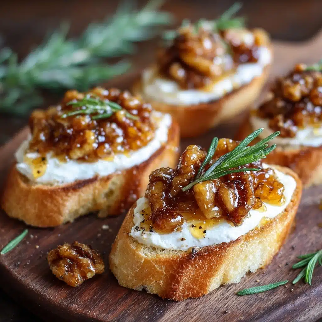 Whipped Feta Crostini with Hot Honey Recipe - Recipe Image