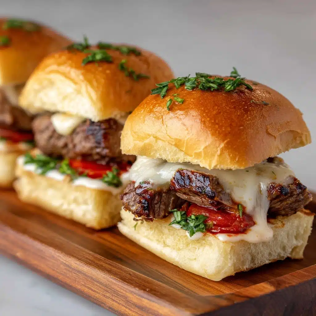 Cowboy Butter Steak Sliders Recipe - Recipe Image