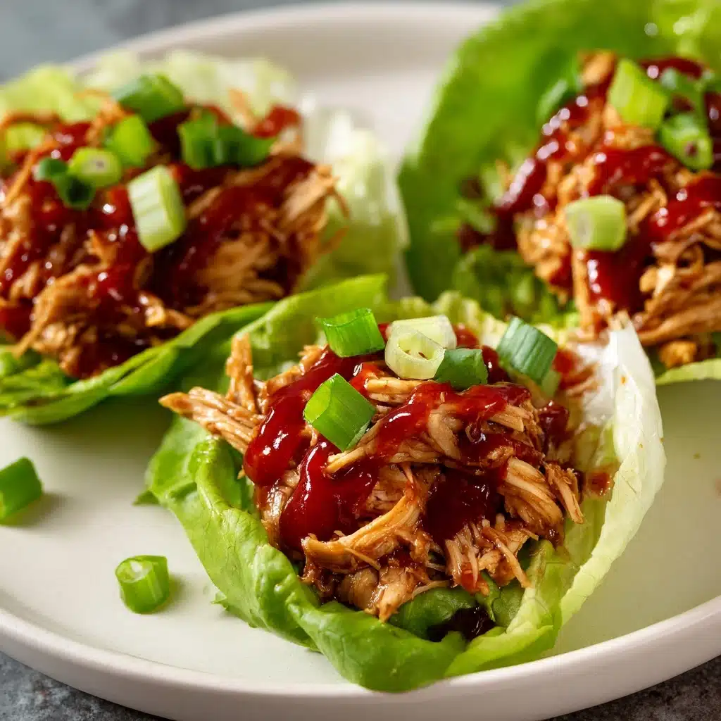 Spicy Thai Chicken Lettuce Wraps Recipe - Recipe Image