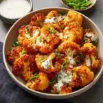 Crispy Air Fryer Buffalo Cauliflower Recipe