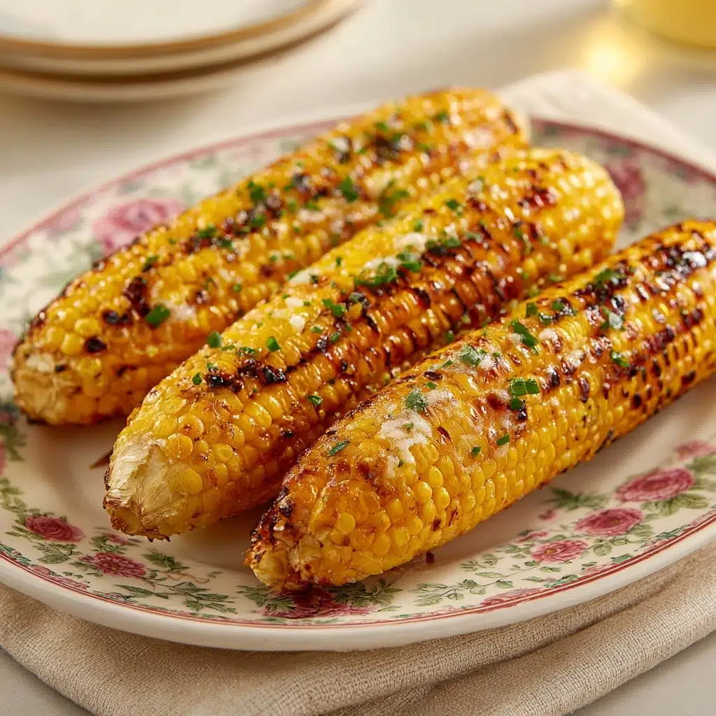 Garlic Herb Corn on the Cob Recipe - Recipe Image