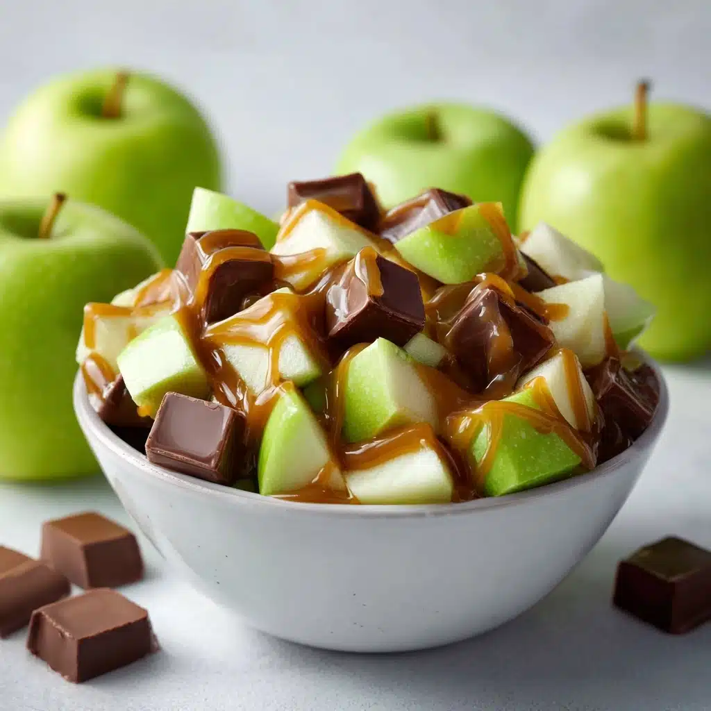 Snicker Apple Salad Dessert Recipe