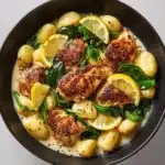 Lemon Chicken Gnocchi Dish Recipe