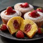 Fresh Strawberry Muffins Recipe