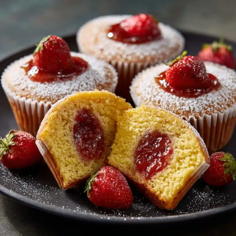 Fresh Strawberry Muffins Recipe