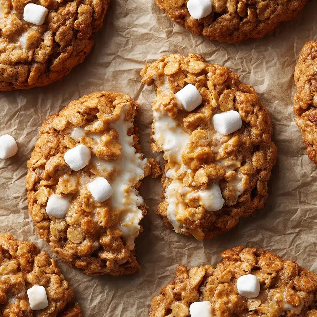 Rice Krispie Treat Cookies Recipe - Recipe Image