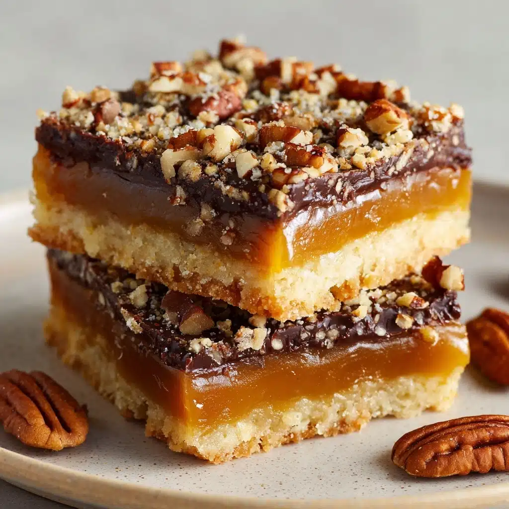 Turtle Bars Recipe - Recipe Image