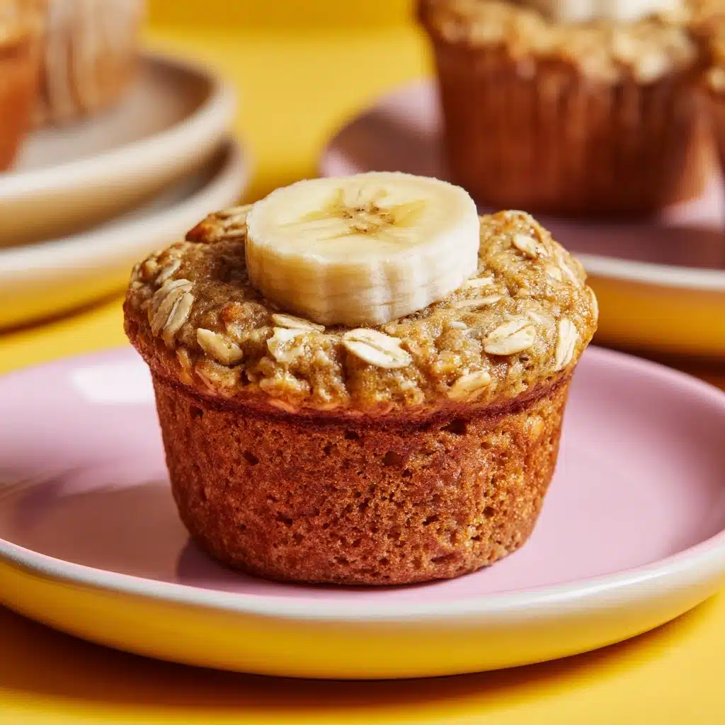 Banana Oatmeal Muffins Recipe - Recipe Image