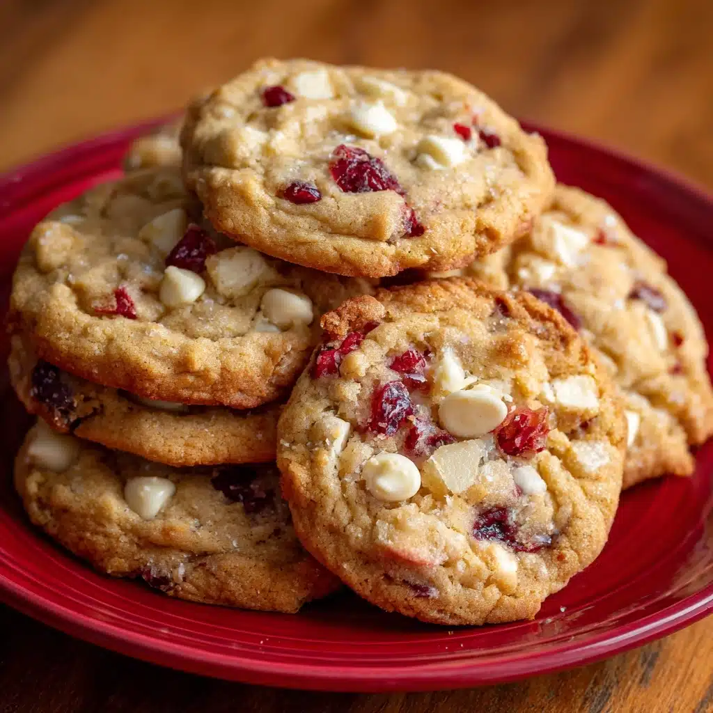 White Chocolate Cranberry Cookies Recipe