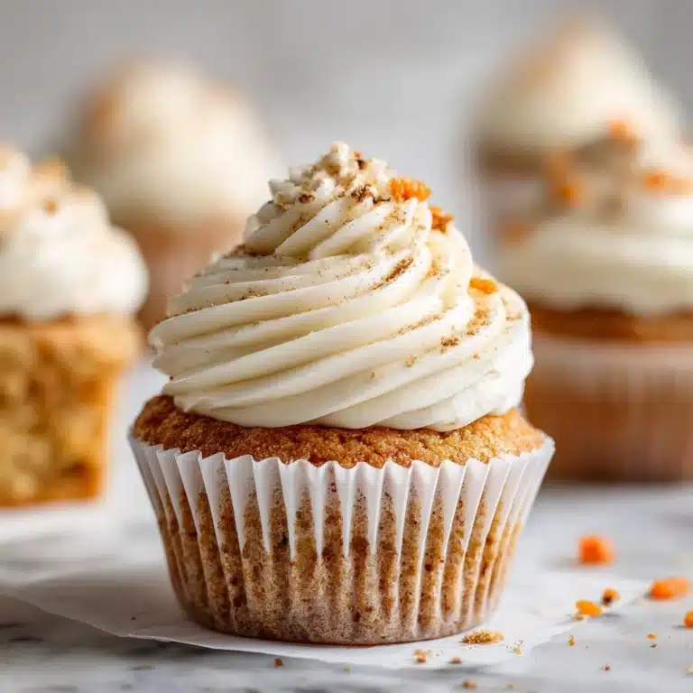 Super Moist Carrot Cake Cupcakes Recipe