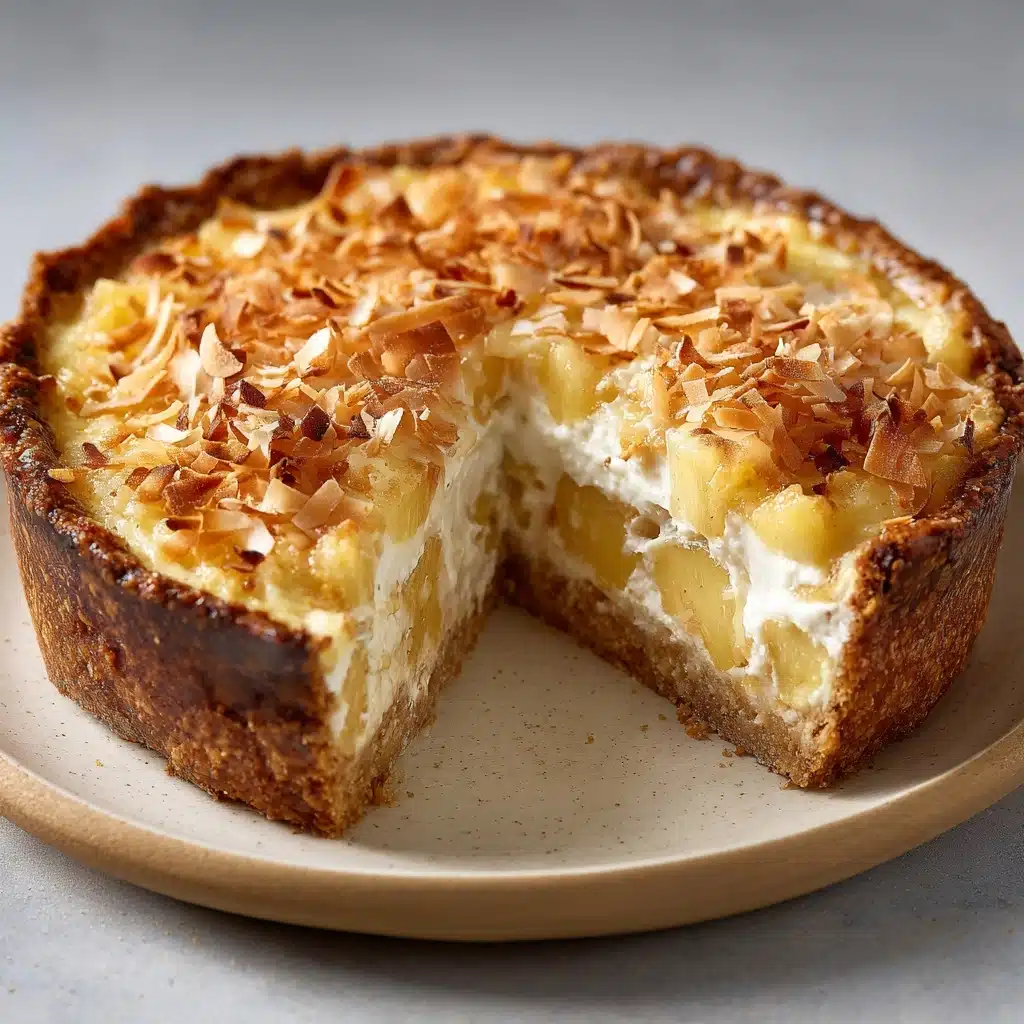 Coconut Cheesecake Bread Pudding Recipe