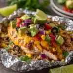 Santa Fe Chicken Foil Packets Recipe