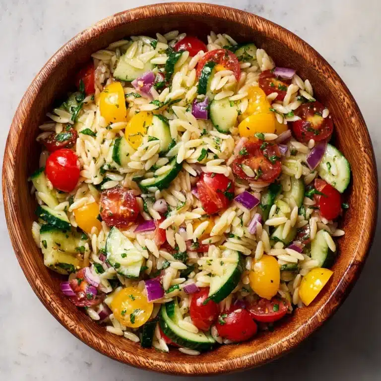 Best Orzo Pasta Salad Recipe