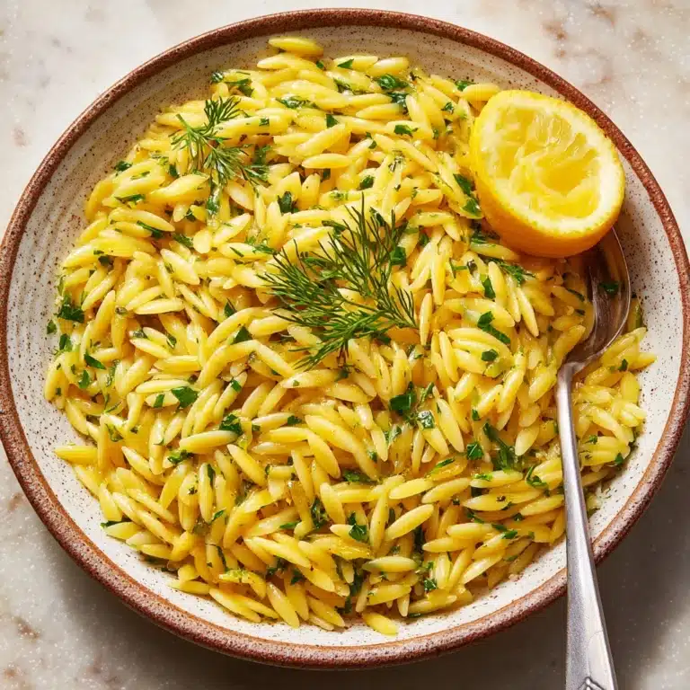 Greek Orzo Salad Recipe