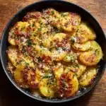 Garlic Parmesan Smashed Potatoes Recipe