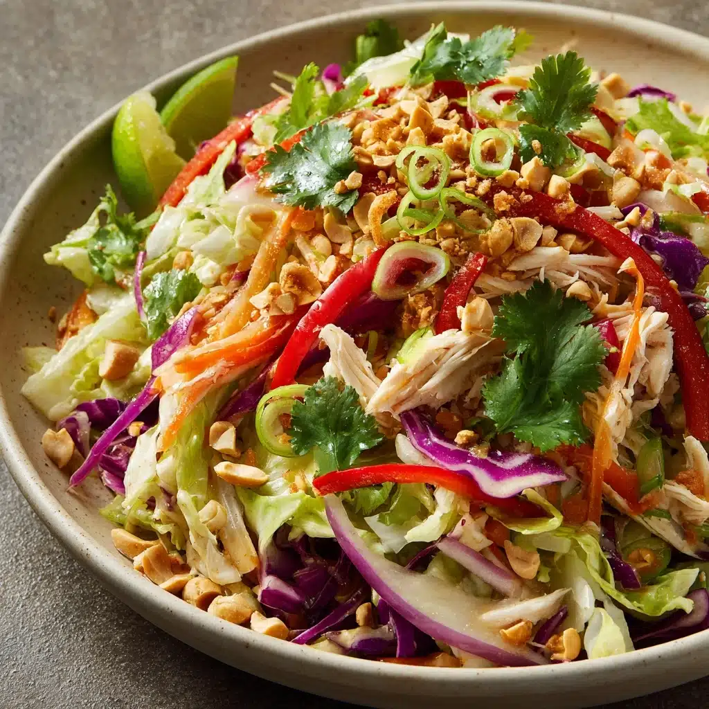 Vibrant Thai Chicken Salad Recipe - Recipe Image