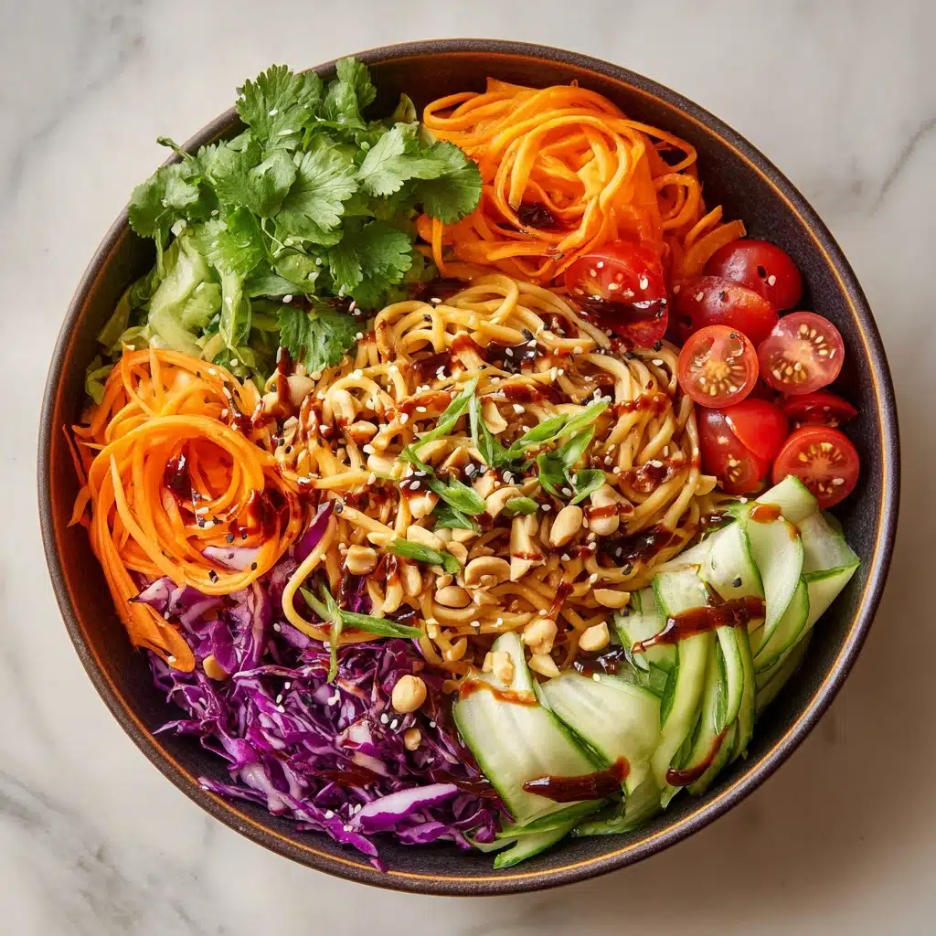 Crunchy Asian Ramen Noodle Salad Recipe - Recipe Image