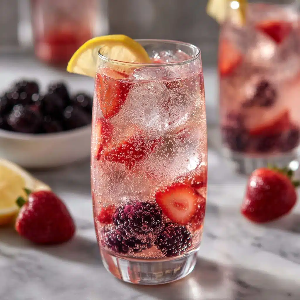 Strawberry Sparkler Mocktail Recipe
